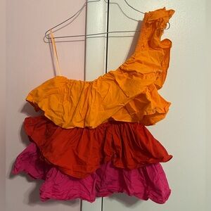 One shoulder Vici Boutique top